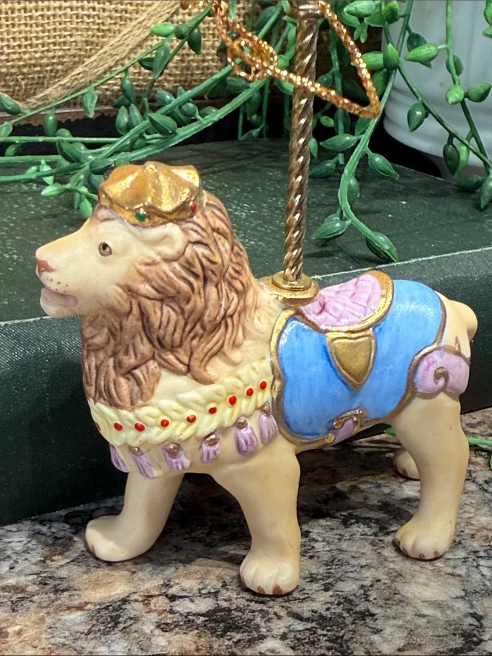 Lenox Lion Carousel Ornament
